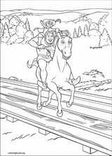 Shrek coloring page (033)