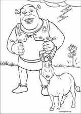 Shrek coloring page (037)