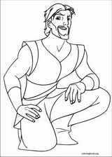 Sinbad coloring page (002)