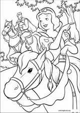 Snow White coloring page (001)