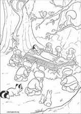 Snow White coloring page (009)