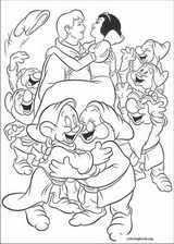 Snow White coloring page (011)