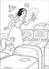 Snow White coloring page (012)