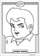 Speed Racer coloring page (016)