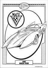 Speed Racer coloring page (026)