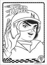 Speed Racer coloring page (030)