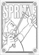 Speed Racer coloring page (033) @