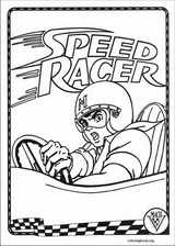 Speed Racer coloring page (040)