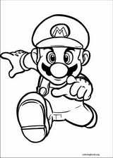 Super Mario Bros. coloring page (010)