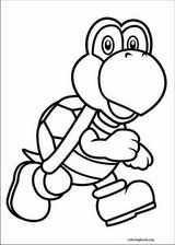 Super Mario Bros. coloring page (020)