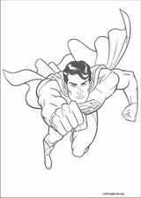 Superman coloring page (015)