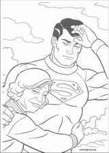 Superman coloring page (021)