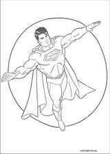 Superman coloring page (027)