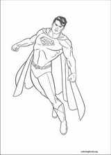 Superman coloring page (029)