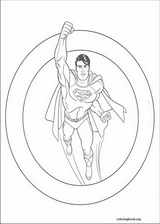 Superman coloring page (034)