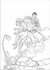 Superman coloring page (035)