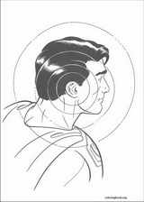 Superman coloring page (036)