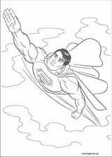 Superman coloring page (042)