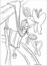 Tangled coloring page (012)