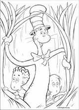 The Cat In The Hat coloring page (006)