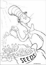 The Cat In The Hat coloring page (009)