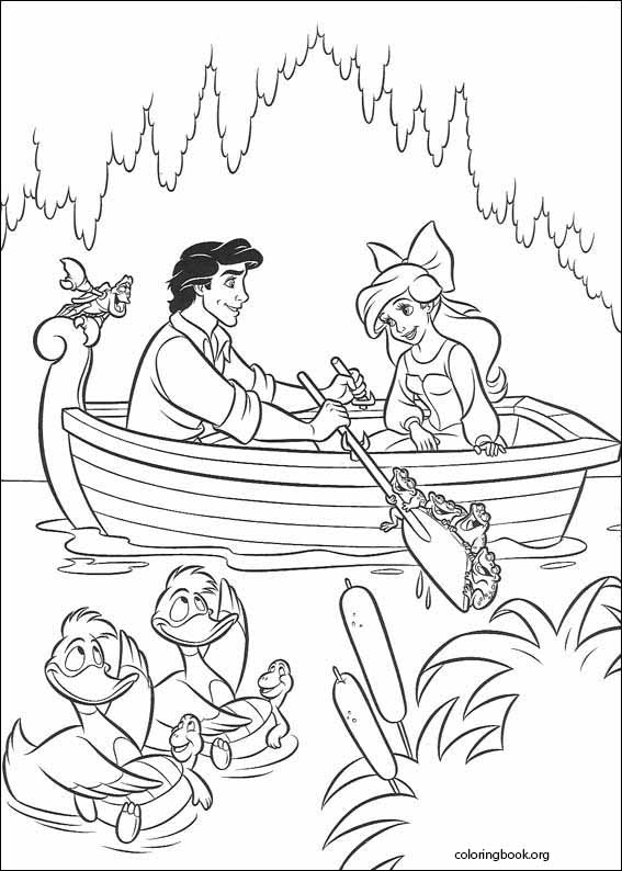 The Little Mermaid coloring page (006)