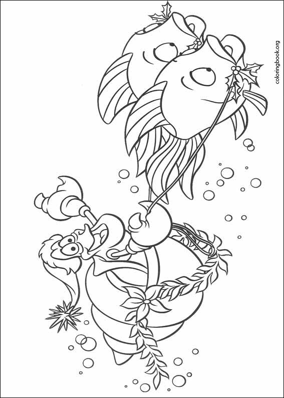 The Little Mermaid coloring page (009)