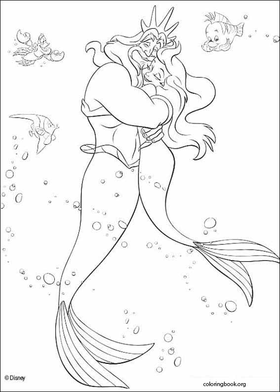 The Little Mermaid coloring page (039)