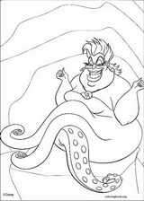 The Little Mermaid coloring page (037)