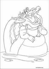 The Princess And The Frog coloring page (018)