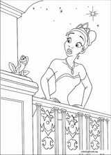 The Princess And The Frog coloring page (026)