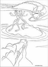 The Princess And The Frog coloring page (027)