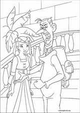 The Princess And The Frog coloring page (028)