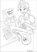 The Princess And The Frog coloring page (042)