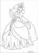 The Princess And The Frog coloring page (049)