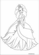 The Princess And The Frog coloring page (050)