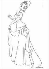 The Princess And The Frog coloring page (055)