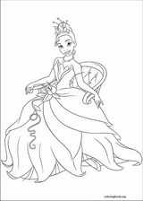 The Princess And The Frog coloring page (056)