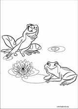 The Princess And The Frog coloring page (057)