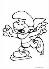 The Smurfs coloring page (007)