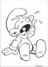 The Smurfs coloring page (014)