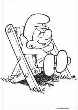 The Smurfs coloring page (018)