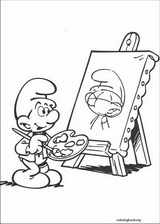 The Smurfs coloring page (019)