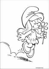 The Smurfs coloring page (026)