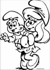 The Smurfs coloring page (033)