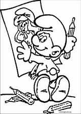 The Smurfs coloring page (034)