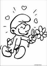 The Smurfs coloring page (036)