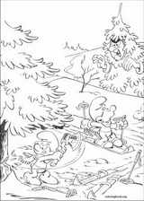 The Smurfs coloring page (041)