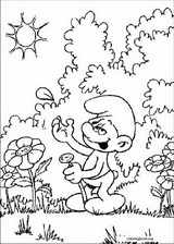 The Smurfs coloring page (044)