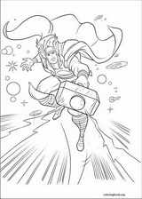 Thor coloring page (005)